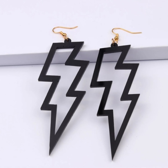NWT/6 pe Lighting Bolt Earrings - Picture 4 of 9